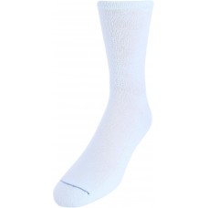 Dr. Scholl's Dr. Scholl's Men's Work Diabetes and Circulatory Crew Sock, 4 Pair Pack, White, 13-15