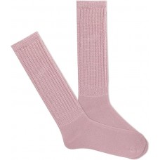 K. Bell Women's Slouch Sock, Dusty Rose, Women's Shoe 9-11, 1 Pair