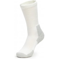 Thorlo Maximum Cushion Crew Running Socks - White/Platinum - M