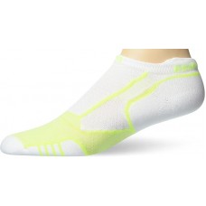 Thorlo Unisex Prolite Ultra-Light Cushion No Show Tab 1 Pair, Lime, Small