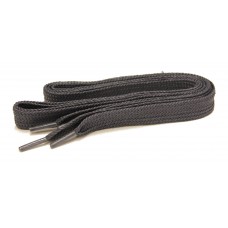 FeetPeople High Quality Fat Laces For Boots And Shoes, Charcoal Grey