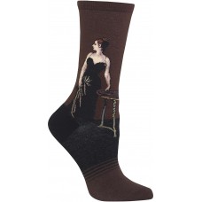 HotSox Womens Madame X Socks, Brown, 1 Pair, Womens Shoe 4-10