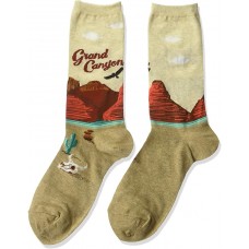 HotSox Womens Grand Canyon Socks, Natural Melange, 1 Pair, Womens Shoe 4-10